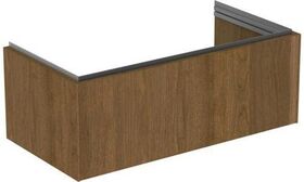 IDS Waschtischunterschrank CONCA 1 Auszug 1000mm Walnuss dunkel IDEAL STANDARD
