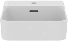 IDS Handwaschbecken CONCA m ÜL 1 HL geschli 400x350x165mm weiß I+ IDEAL STANDARD