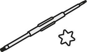 Torx-Klinge ISO D-T15 Bruttogewicht 17,7g PRAMET