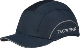 Anstoßkappe Daylight Base-Cap II 52-65cm blau Schirml.5cm EN 812:2012 TECWERK