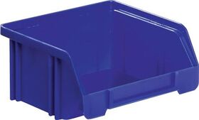 Sichtlagerkasten LK L85/65xB105xH45mm PS blau LA-KA-PE