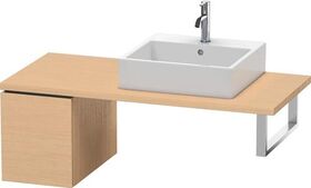 Duravit Konsolenunterschrank L-CUBE 400x320x547mm eiche natur