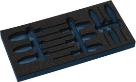 Werkzeugmodul Leereinlage 1/3-Modul 2000 871 239 9-tlg.TECWERK