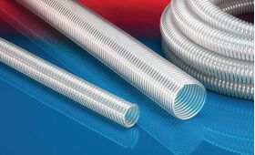 Förderschl.AIRDUC® PUR-INOX 356 FOOD-AS ID 65mm AD 76mm L.10m Wandst.5.5mm Rl. - VPE: 10