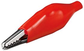 Krokodilklemme, Rot- VPE: 10