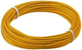 Kupferlitze isoliert, 10 m, orange- VPE: 1