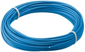 Kupferlitze isoliert, 10 m, blau- VPE: 1