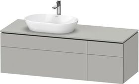 Duravit Waschtischunterbau L-CUBE 1420x482x550mm betongr ma o ES