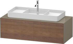 Duravit Waschtischunterbau WHITE TULIP 1300x408x550mm ami NB / Steingr hgl o ES