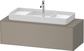 Duravit Waschtischunterbau WHITE TULIP 1300x408x550mm Steingr sdm o ES