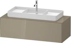 Duravit Waschtischunterbau WHITE TULIP 1300x408x550mm Steingr hgl o ES