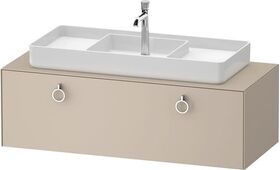 Duravit Waschtischunterbau WHITE TULIP 1300x408x550mm ta sdm o ES