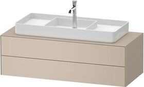 Duravit Waschtischunterbau WHITE TULIP 1300x408x550mm ta sdm o ES
