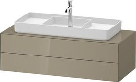 Duravit Waschtischunterbau WHITE TULIP 1300x408x550mm Steingr hgl o ES