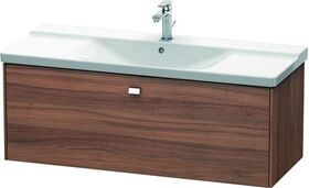 Duravit Waschtischunterbau BRIOSO Gri chrom 450x1220x479mm nussbaum natur