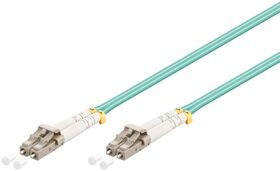 LWL Kabel, Multimode (OM3) Aqua, 0.5m- VPE: 1