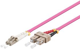 LWL Kabel, Multimode (OM4) Violett, 3m- VPE: 1