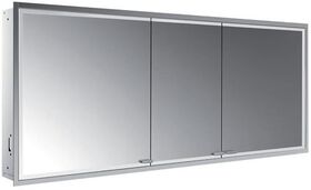 Emco LED-Lichtspiegelschrank PRESTIGE 2 UP 1615x666mm o light System Aluminium EMCO
