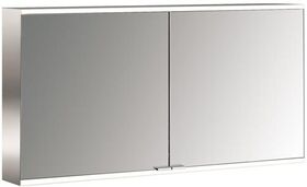 Emco LED-Lichtsp.schr. PRIME 2 FACELIFT AP 1300x700mm 2-türig aluminium/weiß EMCO