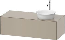 Duravit Waschtischunterbau WHITE TULIP 408x1300x550mm ta sdm Waschtisch rechts