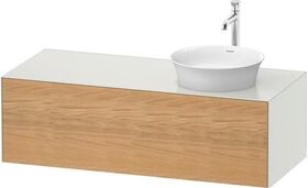 Duravit Waschtischunterbau WHITE TULIP 408x1300x550mm Ei na mass / we sdm WT re