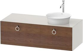 Duravit Waschtischunterbau WHITE TULIP 408x1300x550mm ami NB / No we sdm WT re