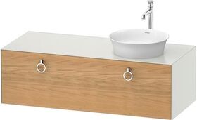 Duravit Waschtischunterbau WHITE TULIP 408x1300x550mm Ei na mass / we sdm WT re
