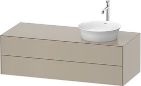 Duravit Waschtischunterbau WHITE TULIP 1300x550mm 2 Schubk ta sdm o ES