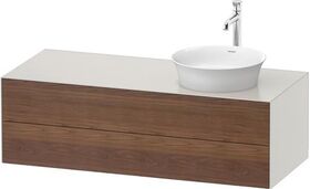 Duravit Waschtischunterbau WHITE TULIP 1300x550mm 2 Sk ami NB / No we sdm o ES