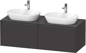 Duravit Waschtischunterbau Ketho.2 1400x459x550mm Be beids gra supermatt