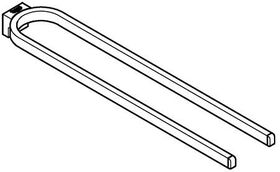 Grohe Handtuchhalter SELECTION 411mm n schw 2-armig wa sun gebü
