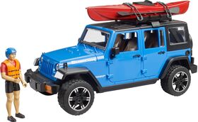 Jeep Wrangler RubiconUnlimited mit Kajak
