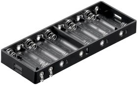 10x AA (Mignon) Batteriehalter- VPE: 10