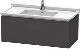 Duravit Waschtischunterbau L-CUBE 469x1020x408mm graphit supermatt