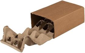 Polsterbox L-BOXeco basic Maße 100x50x50mm Noppenhöhe 25mm TRANSPAK - VPE: 250