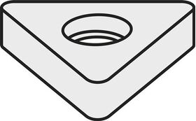 Wendeplatten-Unterlegscheibe ISO TNU 330412:GJ11 Brutto-G.27,94g Farbe Silber - VPE: 5