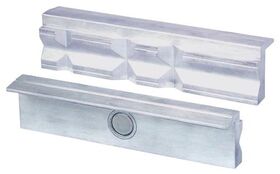 Schraubstockschutzbacke Typ P f.Backen-B.180mm Prismen Alu.1Paar/VE HEUER