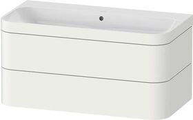 Duravit WTU HAPPY D.2 PLUS 975x490mm m UB o HL weiß seidenmatt