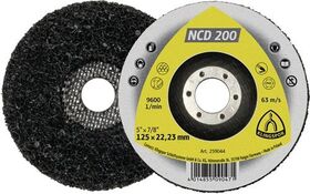 Grobreinigungsscheibe NCD 200 Ø115xmm Bohr.22,23mm KLINGSPOR - VPE: 5
