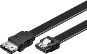 HDD eSATA-Kabel 1,5 GBit/s/3 GBit/s/6 GBit/s, 0.5m- VPE: 1