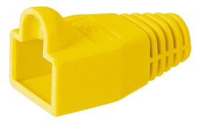 Tülle für RJ45-Stecker, Gelb-Orange- VPE: 10