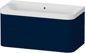 Duravit WTU HAPPY D.2 PLUS 975x490mm m UB o HL nachtblau seidenmatt