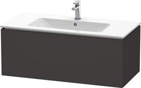 Duravit Waschtischunterbau L-CUBE 1020x481x400mm graphit supermatt