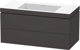 Duravit Waschtischunterbau L-CUBE m WT Vero Air 500x1000x480mm o HL gra sm