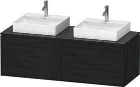 Duravit Waschtischunterbau L-CUBE 1420x482x550mm Ei sw o ES