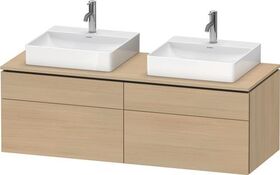 Duravit Waschtischunterbau L-CUBE 1420x482x550mm medi Ei o ES
