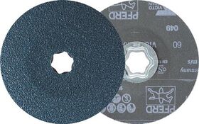 Fiberscheibe Combiclick VICTOGRAIN D.125mm K.60 Stahl,Guss,Aluminium/NE-Metall - VPE: 25