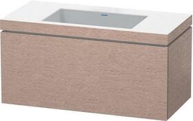 Duravit Waschtischunterbau L-CUBE m WT Vero Air 500x1000x480mm o HL Ei ka