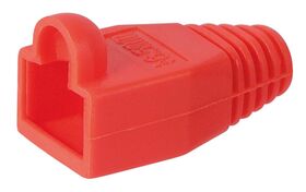 Tülle für RJ45-Stecker, Rot- VPE: 10
