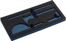 Werkzeugmodul Leereinlage 1/3-Modul 2000 871 253 4-tlg.TECWERK
